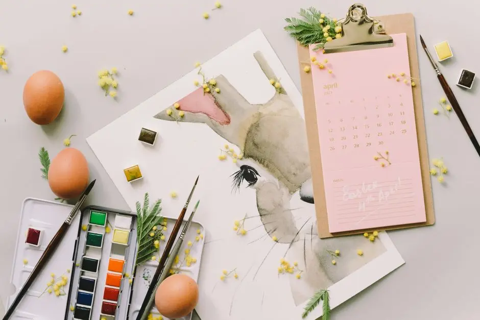 Ilustrasi kalender digital dengan ikon keluarga